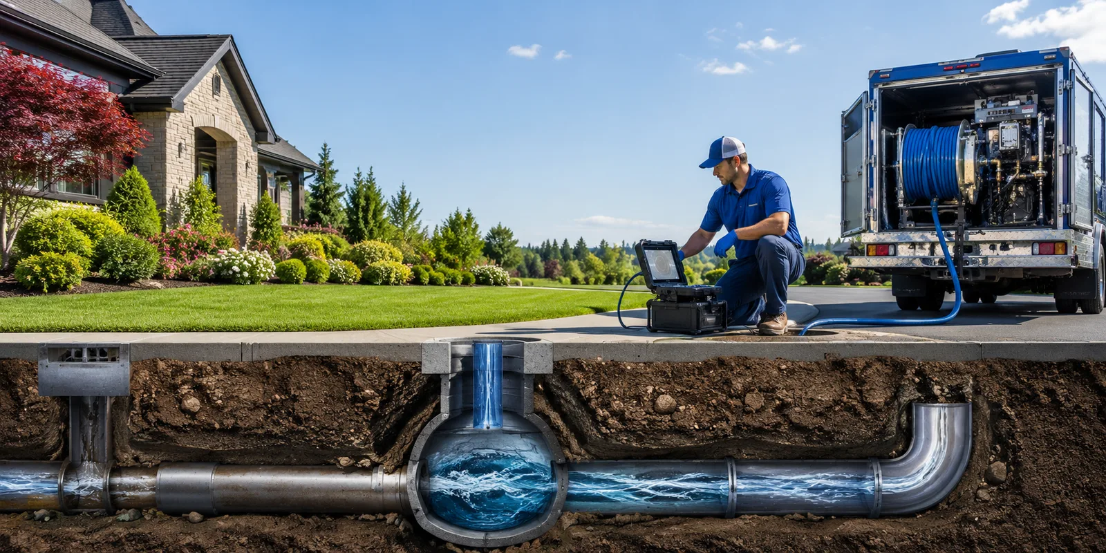 Drainage restoration information for Lecompte, LA